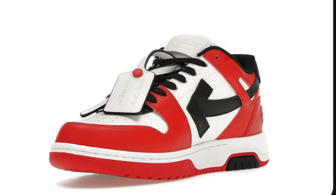 OFF-WHITE Out Of Office OOO Low Tops
Red Black (2024)